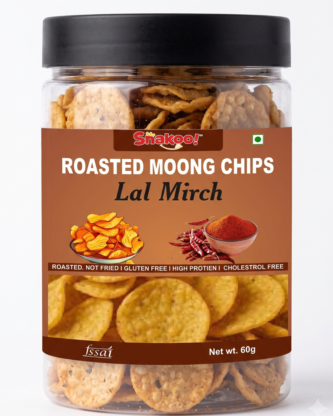 Snakoo Teekhi Lal Mirch Moong Chips