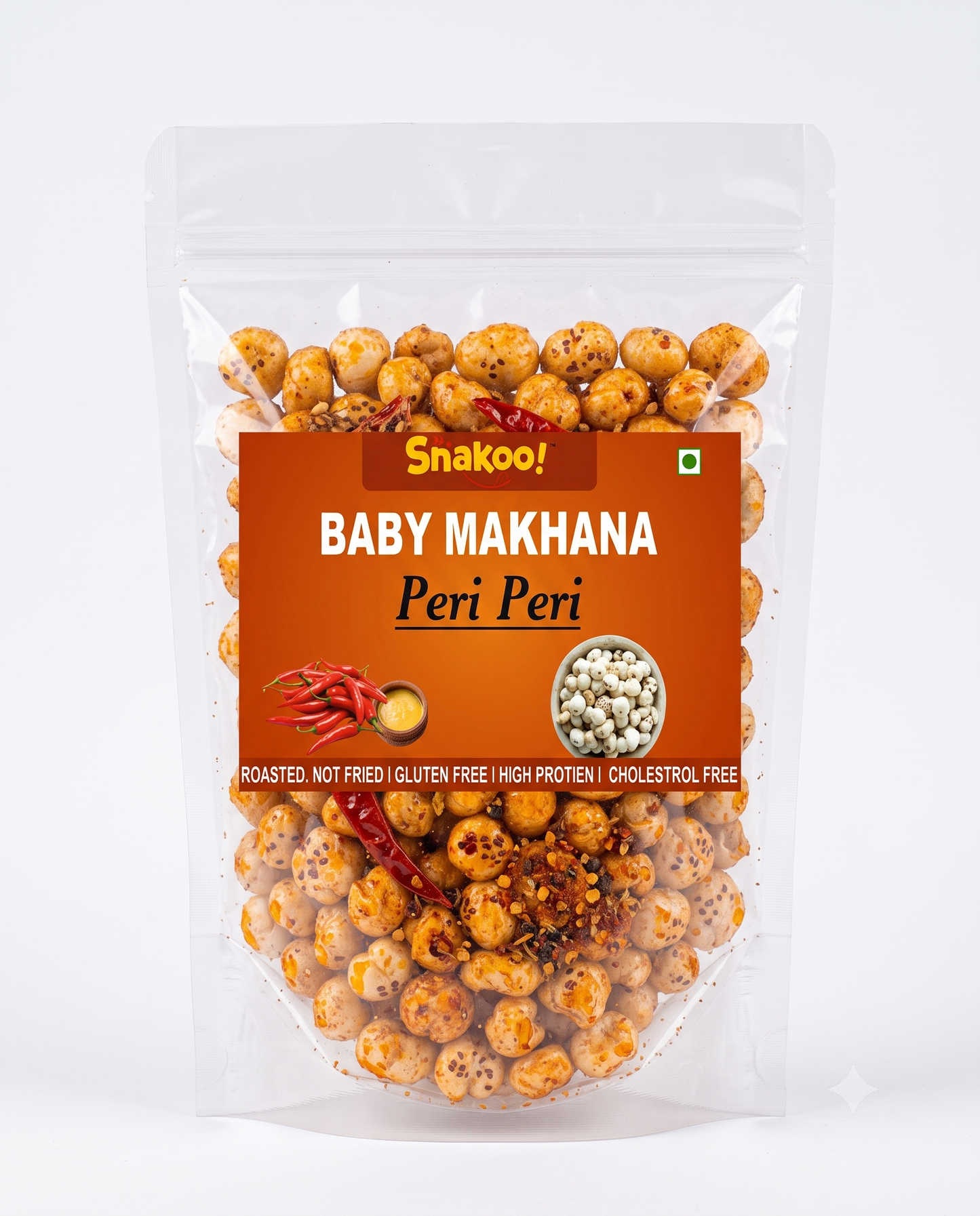 Snakoo Fiery Peri Peri Baby Makhana