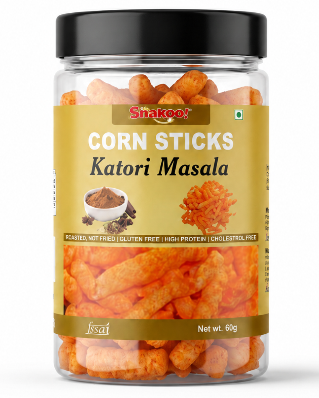 Snakoo Katori Masala Chatkara Corn Sticks