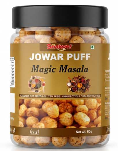 Snakoo Masala Magic Puff Jowar Puff