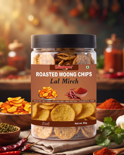 Snakoo Teekhi Lal Mirch Moong Chips