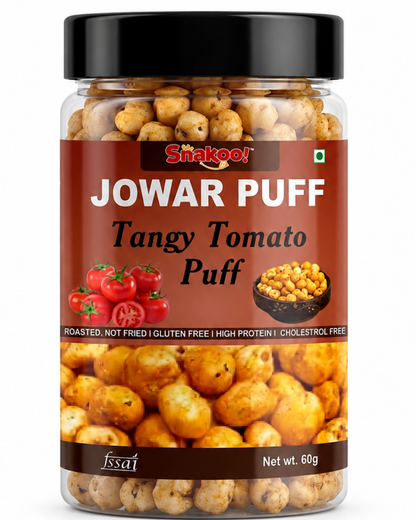 Snakoo Tomato Twist Puff Jowar Puff