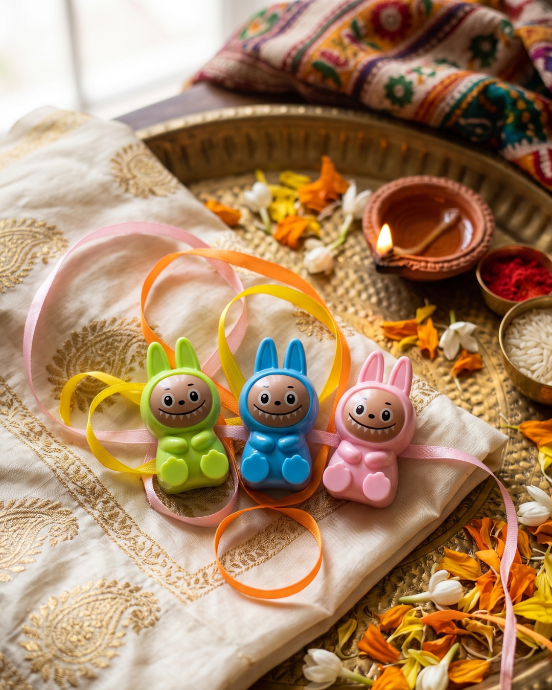 Playful Bunny Kids Rakhi