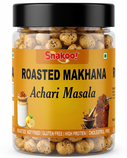 Snakoo Chatpata Achari Roasted Makhana