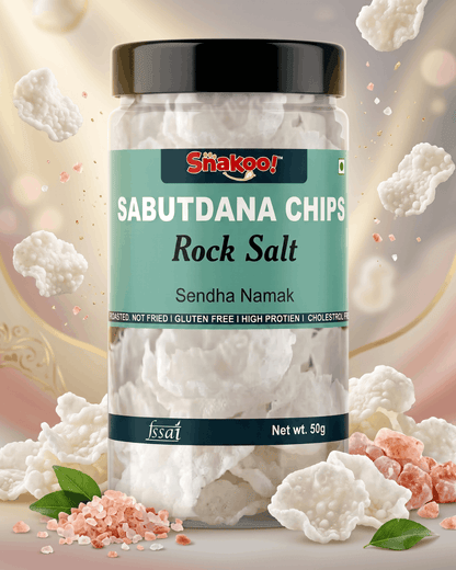 Sabudana Rock Salt Chips